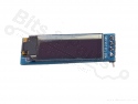 Display OLED 128x32 0.91 inch I2C Blue